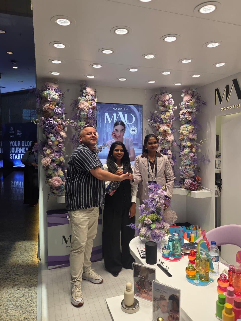 Valuecart team meeting a brand at the Global E-Export Summit